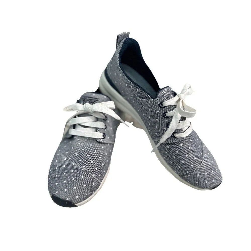 SKECHERS Bobs Phresh Phresh Flowers Womens Size 6.5 Navy Alpargata Sneakers - Picture 1 of 8
